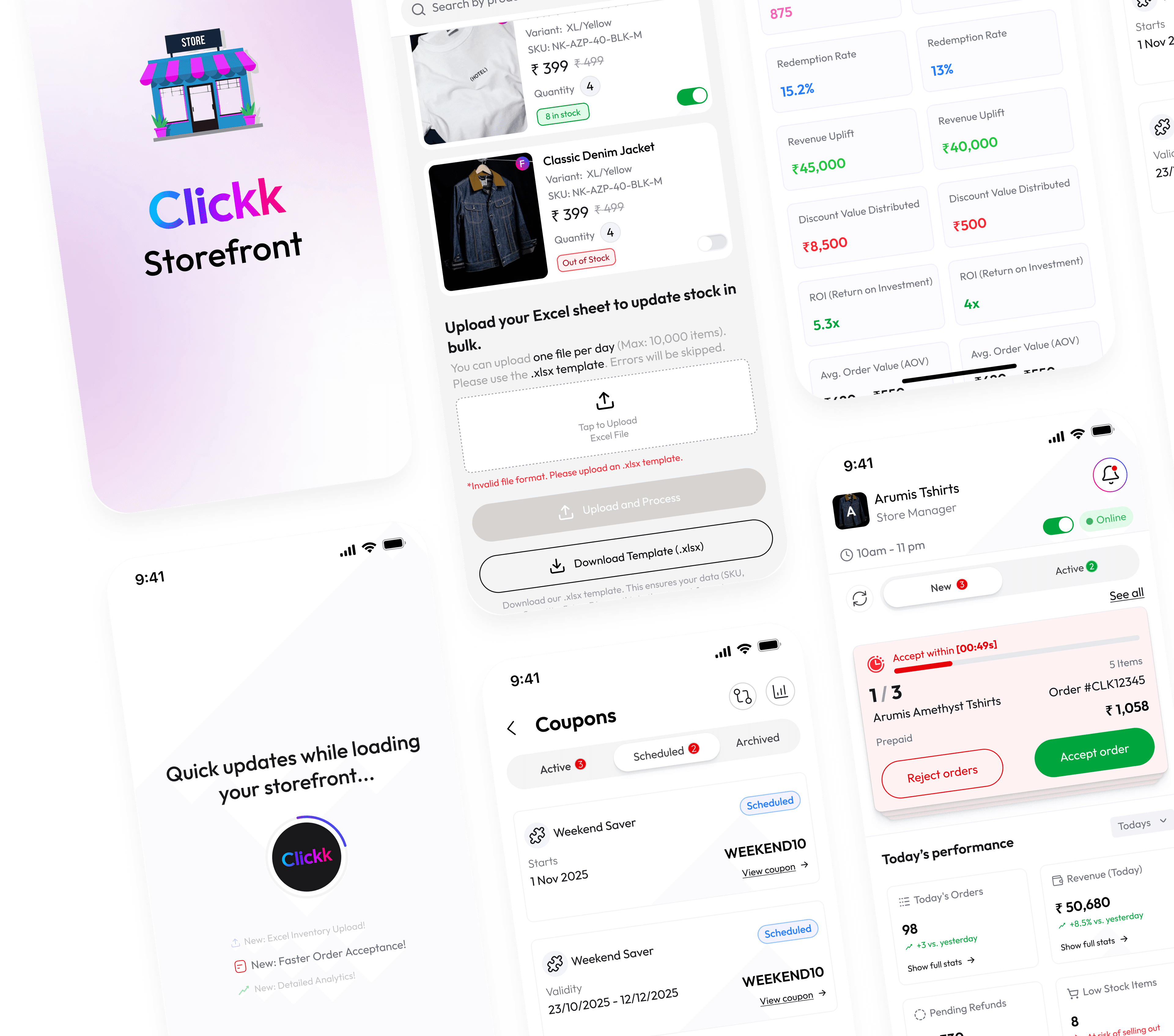 Clickk Storefront App